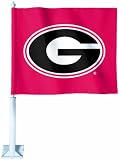 NCAA Georgia Bulldogs Car Flag