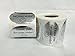 500 Labels of the 1.25x2 Oval Silver and Black THANK YOU FOR YOUR ORDER Mailing Address Shipping Labels Stickers