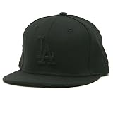 Los Angeles Dodgers Black on Black 59FIFTY Youth Cap