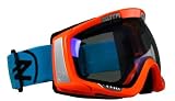 Von Zipper Feenom 09 Snowboard Goggles - Tangerine Smoke Frame / Blue Chrome Lens
