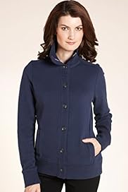 Cotton Rich Button Through Jacket