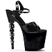 Ellie Shoes Women's 757-JULIET 7.5" Dice Heel Sandal
