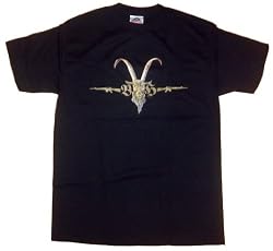 HALLOWEEN T-SHIRTS - BOUNTY HUNTER GOAT HEAD SHIRT - LIMITED EXCLUSIVE!