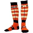 AXO Highland Men's Motocross/Off-Road/Dirt Bike Motorcycle Socks w/ Free B&F Heart Sticker Bundle - Orange