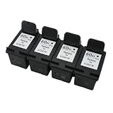 4 Pack. Refurbished Cartridges for HP 60XL Black. Includes 4ea HP 60XL Black. 41ChIyg09QL. SL160 4 Pack. Refurbished Cartridges for HP 60XL Black. Includes 4ea HP 60XL Black.