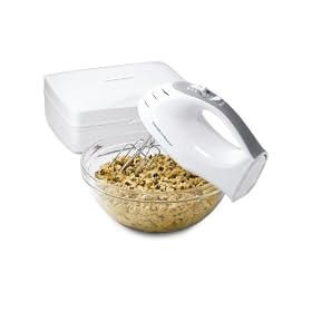 Hamilton Beach 62660R 6-Speed Hand Mixer, White
