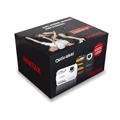 Pentax Optio WS80 Digitalkamera HIS & HER 2-in-1 Pack (10 Megapixel, 10-fach opt. Zoom, 7,6 cm (3 Zoll) Display) schwarz und wei�