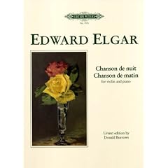 Chanson de Nuit Op 15/1 + Chanson de Matin Op 15/2. Violine, Klavier