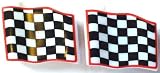 8 Checkered Flag on 10 Light Party String