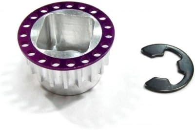 GPM Racing #MTX3019TRHP Aluminum-7075 Front Pulley 19t Of Rear Belt - 1pc Purple for Mugen Seiki MTX3