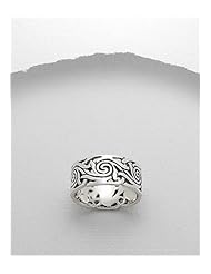 Celtic Ring In 92.5 Sterling Silver