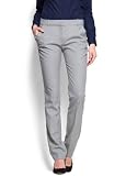 Mango Womens Straight-leg Suit Trousers