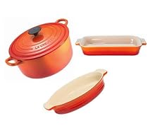Le Creuset 3 Piece Set, Volcanic