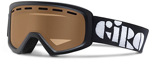 Giro Rev Snow Goggle - Kid's Black with Amber Rose Lens