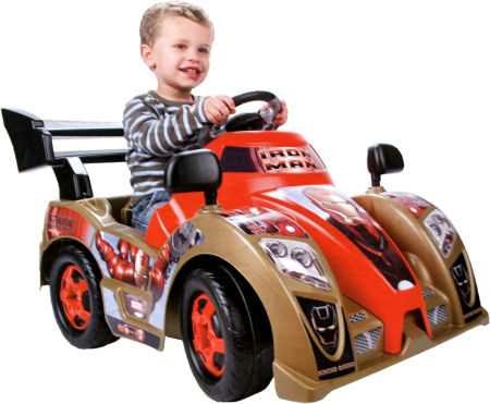 Childrens Toyshop  Toys : Iron Man GTA 6v Battery Powered Ride On Car