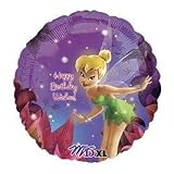 Tinkerbell Happy Birthday Wishes 18" Mylar Balloon