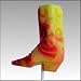 Yummy Treats W3MX60 Cowboy Boot Designer Lollipops - Bag of 60