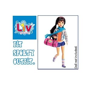 Liv Doll Liv'n Sporty Gym Outfit Clothes by Liv