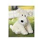 ALDIS THE WHITE DOG by Gund