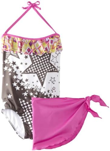 Sweet Lola Big Girls'  Star Rocker Swimsuit