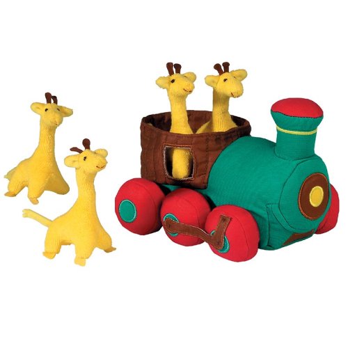 Childrens Toyshop  Toys : Train with giraffes and sounds