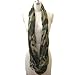 HUE21 Camouflage Infinity Scarf Green and Lime Color