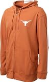 Texas Longhorns Dark Orange Sonic Full Zip Hooded Sweatshirt