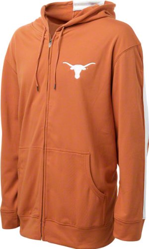 Texas Longhorns Dark Orange Sonic Full Zip Hooded Sweatshirt