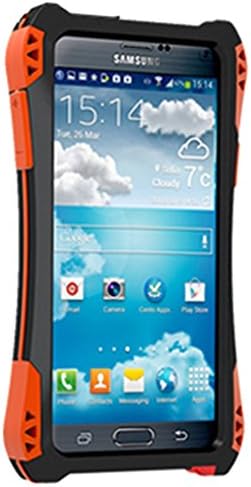 Note 4 Case, Samsung Galaxy Note 4 Case, Shockproof Waterproof Dirtyproof Snowproof Case Dual Layer Armor Defender Protective Cover with Screen Protector for Samsung Galaxy Note 4 - Black/Red/Black
