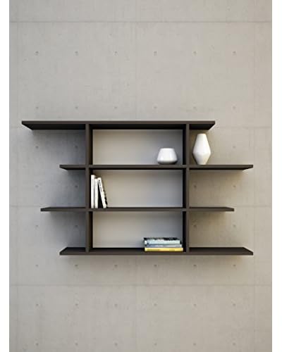Design Twist Office Libreria In Melaminico Grigio