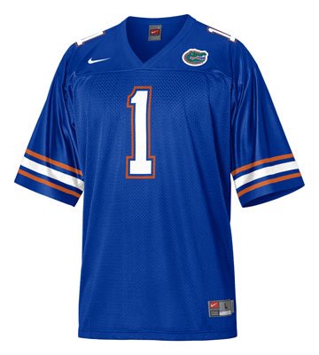 Florida Gators Kid's Replica Football Jersey Royal #1