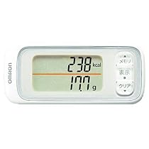 オムロン　歩数計　Walking style HJ-305-W　ピュアホワイト