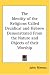 Book The Identity of the Religions Called Druidical and Hebrew Demonstrated From the Nature and Objects of their Worship