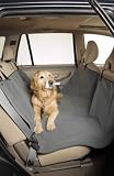 Pet Travel Hammock Dog Car Seat Cover XL Fleece Slate (60"W)