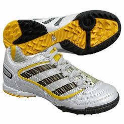 アディダス プレデターアブソリオン X TRX TF J ホワイト×ブラウン×イエロー