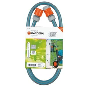 Gardena 708 Connector Lead Hose With Quick Connect For Hose Reel Carts by 