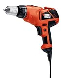 Black & Decker DR330B 3/8-Inch VSR Clutch Drill/Driver with Storage Bag