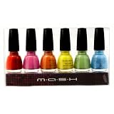 MASH Neon Nail Art Scented Polish Kit (Set of 6) .21 Ounce Each