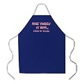 Make Yourself at Home Apron - Royal Blue
