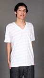 American Apparel Fine Jersey Short Sleeve V-Neck