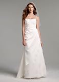 Davids Bridal Side Drape Gown with Beaded Bodice Style SAS1212 41ChhBBQlWL. SL160 Davids Bridal Side Drape Gown with Beaded Bodice Style SAS1212
