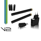 V2 electronic cigarette Starter Kit - Black