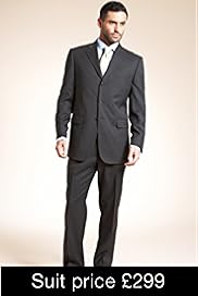 Collezione Pure Wool 3 Button Stripe Jacket