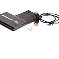 BIGtec SATA Aluminium USB 2.0 Festplattengeh�use 2,5" - 6,4cm 2,5 Zoll SATA S-ATA Geh�use schwarz black ALU Geh�use f�r externe HDD Festplatte Festplatten