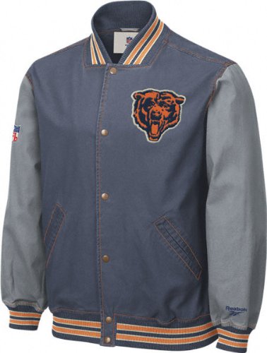 Reebok Chicago Bears Throwback Canvas Jacket
