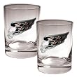Washington Capitals 2pc Rocks Glass Set - Primary Logo NHL Hockey