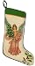 20" X 15" Handmade Christmas Angel Stocking (FREE SHIPPING)
