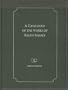 A Catalogue of the Works of Ralph Shapey (Dimension & Diversity Series)