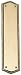 Brass Accents A06-P0250-619 Satin Nickel Trafalgar Trafalgar Oval Rope Push Plate - 2...
