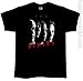 The Pixies black T-shirt group photo tee